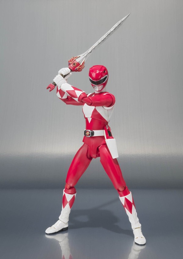 Red Ranger, Tyrannoranger, Hikounin Sentai Akibaranger Season Tsuu, Kyouryuu Sentai Zyuranger, Mighty Morphin Power Rangers, Bandai, Action/Dolls, 4543112788894